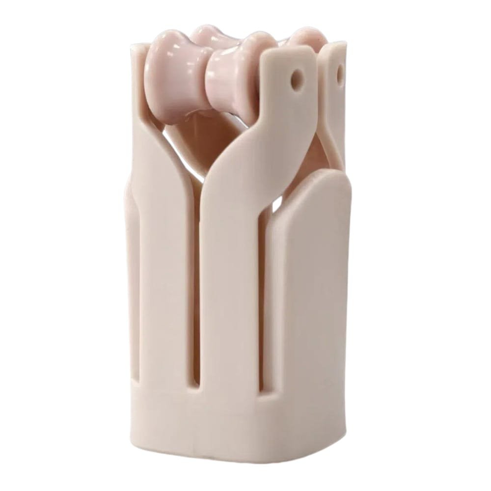 Wall Mounted Mop & Broom Holder - Self-Adhesive Roller Clip